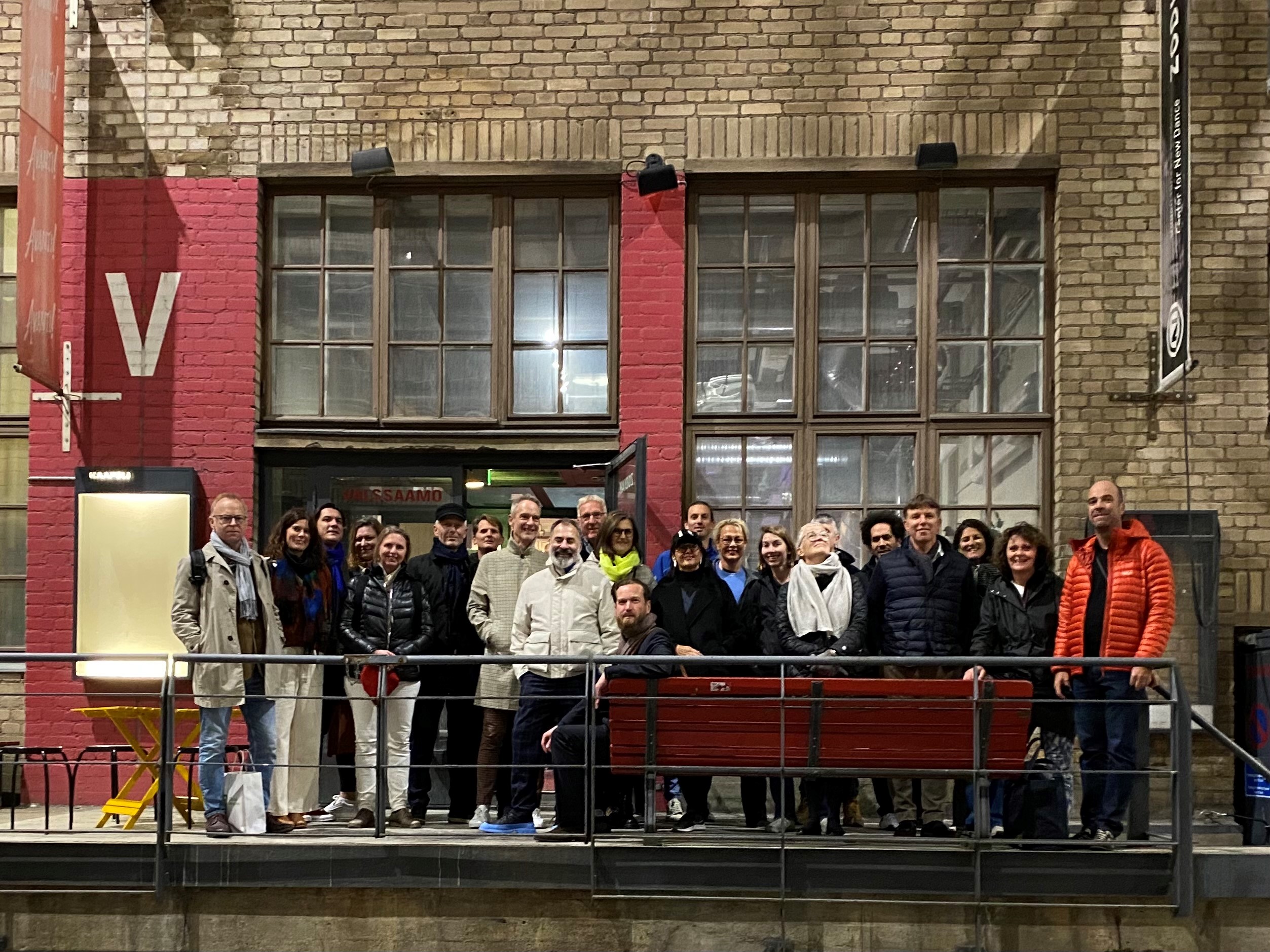 Group at Cable Factory